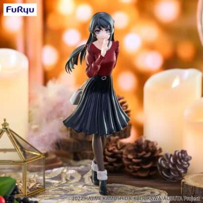Rascal Does Not Dream of Bunny Girl Senpai Trio-Try-iT PVC Statue Mai Sakurajima Winter Outfit Ver. 21 cm – Bild 2