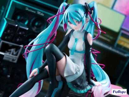 Hatsune Miku Statue 1/7 Hatsune Miku x MTV 20 cm - Beschädigte Verpackung – Bild 4