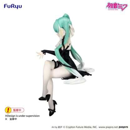 Hatsune Miku Noodle Stopper PVC Statue Flower Fairy White Rose 14 cm – Bild 3