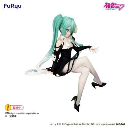 Hatsune Miku Noodle Stopper PVC Statue Flower Fairy White Rose 14 cm – Bild 4