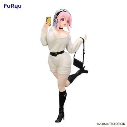 Super Sonico Trio-Try-iT PVC Statue Winter Memory Ver. 21 cm – Bild 6