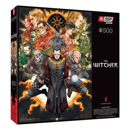 The Witcher Gaming Puzzle Nilfgaard (500 Teile) – Bild 2