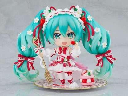 Character Vocal Series 01 Nendoroid Actionfigur Hatsune Miku 15th Anniversary Ver. 10 cm – Bild 3