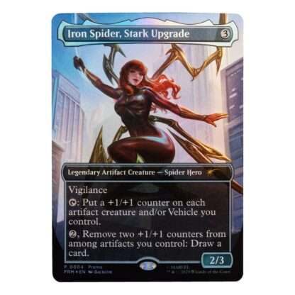 Marvel Legends Magic: The Gathering Actionfigur Mary Jane Watson (Iron Spider) (plus exklusive Foil-Karte) 15 cm – Bild 9