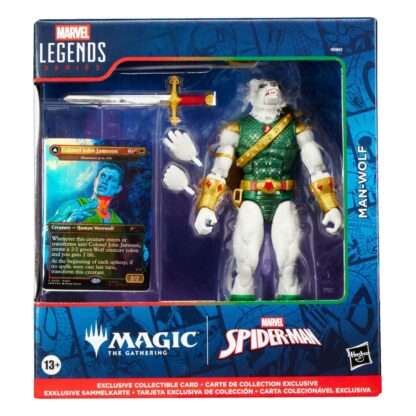 Marvel Legends Magic: The Gathering Actionfigur Man-Wolf (plus exklusive Foil-Karte) 15 cm – Bild 2