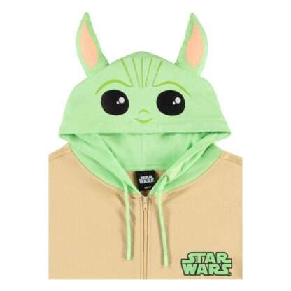 Star Wars The Mandalorian Kapuzenjacke mit Reißverschluß Grogu – Bild 2