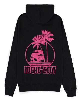Cyberpunk 2077 Kapuzenpullover mit Reißverschluß Night City