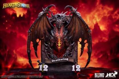 Hearthstone 3D Art Frame Statue Deathwing 34 cm – Bild 2