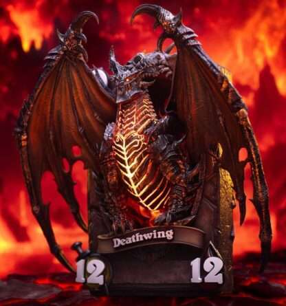 Hearthstone 3D Art Frame Statue Deathwing 34 cm – Bild 3