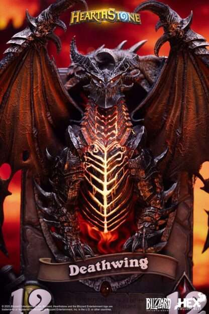 Hearthstone 3D Art Frame Statue Deathwing 34 cm – Bild 6