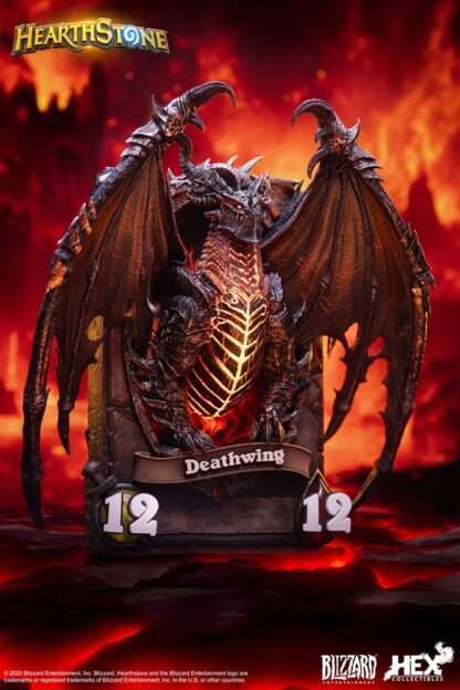 Hearthstone 3D Art Frame Statue Deathwing 34 cm – Bild 10