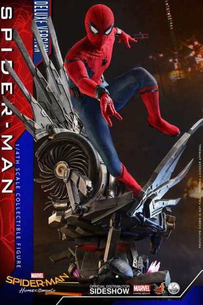 Spider-Man: Homecoming Quarter Scale Series Actionfigur 1/4 Spider-Man Deluxe Version 44 cm - Beschädigte Verpackung – Bild 4