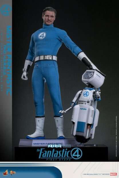 The Fantastic Four: First Steps Movie Masterpiece Actionfiguren 2er-Pack 1/6 Mister Fantastic & H.E.R.B.I.E. 30 cm – Bild 4