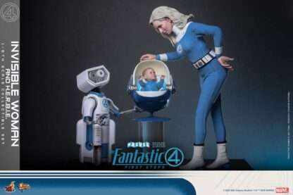 The Fantastic Four: First Steps Movie Masterpiece Actionfiguren 2er-Pack 1/6 Invisible Woman & H.E.R.B.I.E. 28 cm – Bild 5