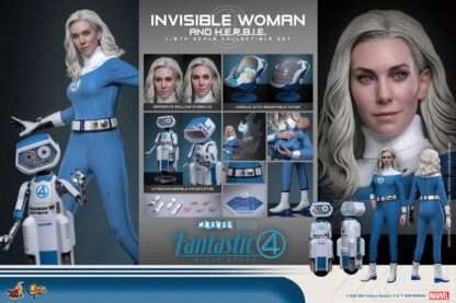 The Fantastic Four: First Steps Movie Masterpiece Actionfiguren 2er-Pack 1/6 Invisible Woman & H.E.R.B.I.E. 28 cm – Bild 18