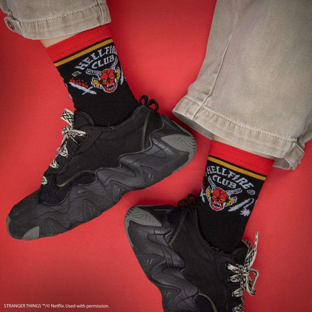 Stranger Things: Hellfire Club Set of 3 Socks – Bild 3