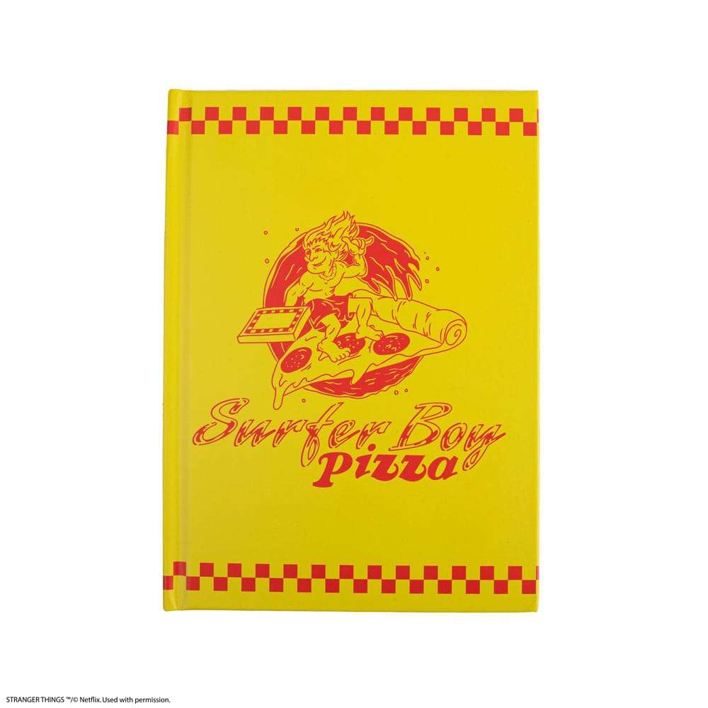 Stranger Things Notizbuch Surfer Boy Pizza Hardcover – Bild 5
