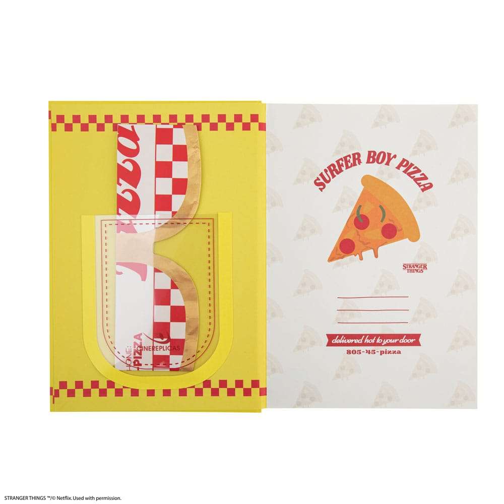 Stranger Things Notizbuch Surfer Boy Pizza Hardcover – Bild 6