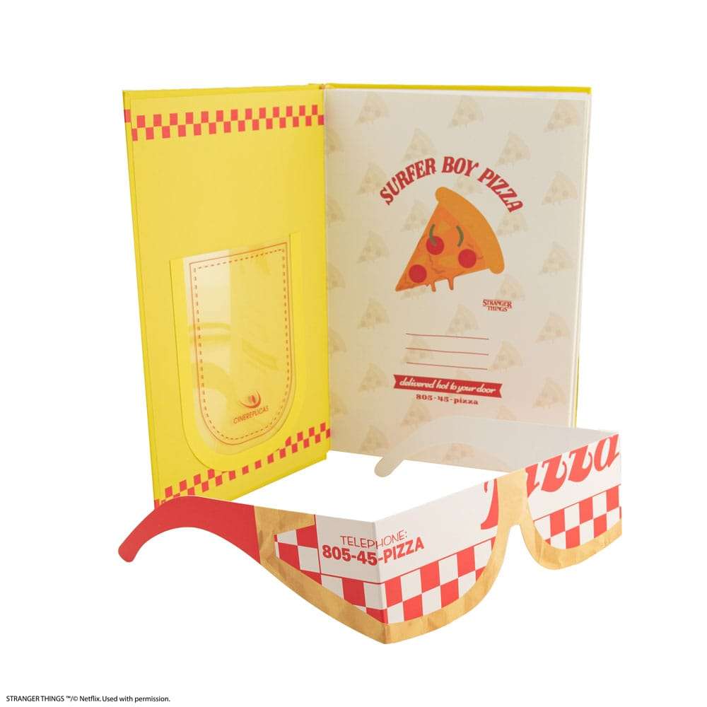 Stranger Things Notizbuch Surfer Boy Pizza Hardcover – Bild 7