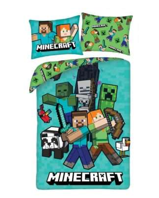Minecraft Bettwäsche Ver. 5 140 x 200 cm / 70 x 90 cm