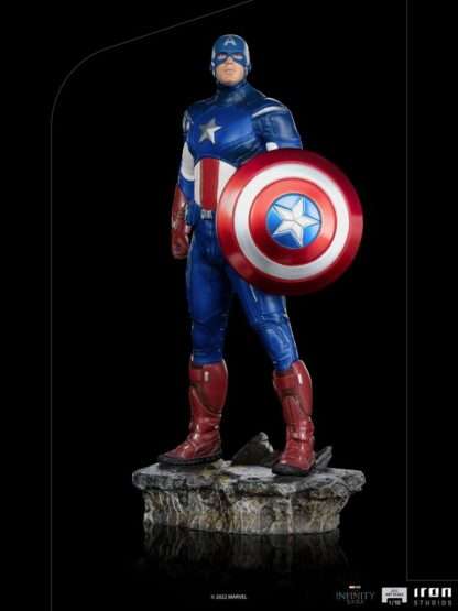 The Infinity Saga BDS Art Scale Statue 1/10 Captain America Battle of NY 23 cm – Bild 2