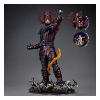 Fantastic Four Demi Art Scale Statue 1/20 Galactus Battle Diorama Deluxe 80 cm – Bild 2
