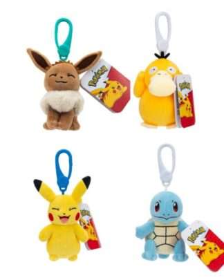 Pokémon Plüschfigur Anhänger verschiedene Versionen 10 cm
