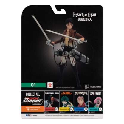 Attack on Titan Total Anime Actionfigur Eren Jaeger 17 cm – Bild 3