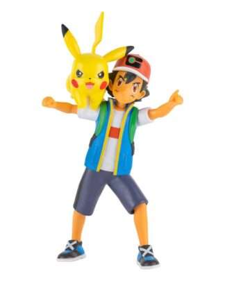 Pokémon Battle Feature Figuren Ash & Pikachu 11 cm