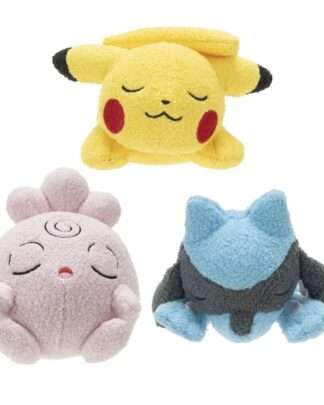 Pokémon Schlafende Plüschfigur verschiedene Versionen 12 cm