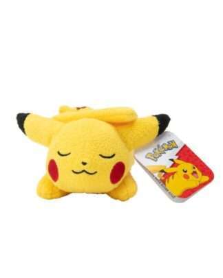 Pokémon Schlafende Plüschfigur Pikachu 12 cm