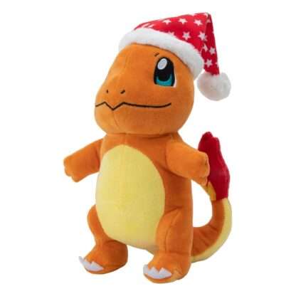 Pokémon Plüschfigur Winter Glumanda mit Weihnachtsmütze 20 cm – Bild 2