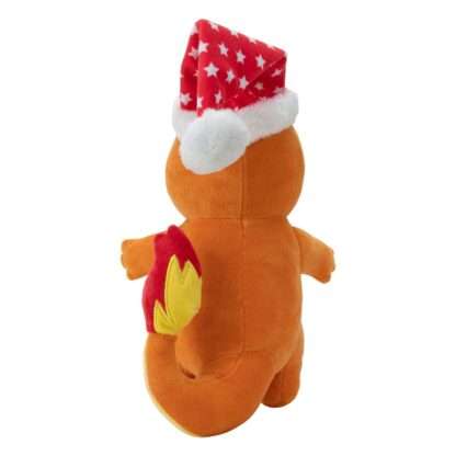 Pokémon Plüschfigur Winter Glumanda mit Weihnachtsmütze 20 cm – Bild 4