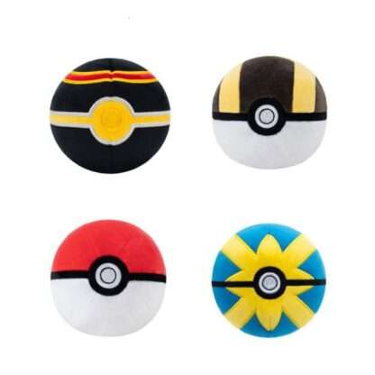 Pokémon Plüschfigur Pokeball verschiedene Versionen 10 cm