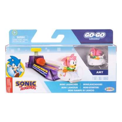 Sonic - The Hedgehog Go Go Racers Fahrzeuge Mini Abschussrampen Sortiment (4) – Bild 6