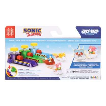 Sonic - The Hedgehog Go Go Racers Fahrzeuge Mini Abschussrampen Sortiment (4) – Bild 10
