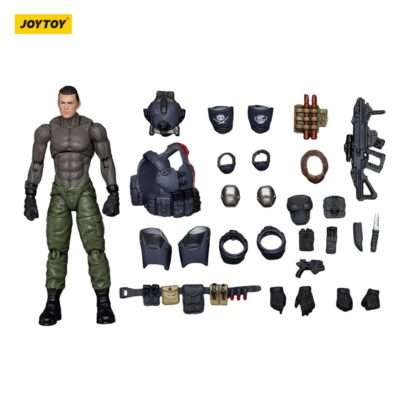 APOC Series Dark Source Actionfigur Stellar Scar Assault Team Ghostmanganese 11 cm – Bild 12
