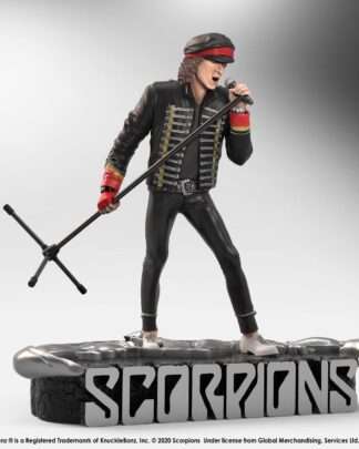Scorpions Rock Iconz Statue Klaus Meine Limited Edition 22 cm