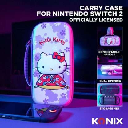 Sanrio Tragetasche Switch 2 Hello Kitty 3D – Bild 2