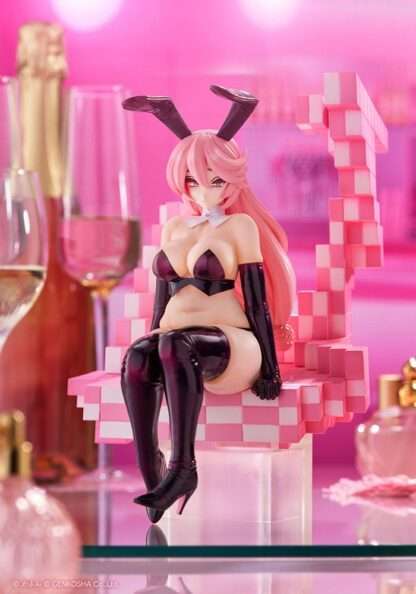 Original Character Trick Bunnies PVC Statue 1/7 Sitting Bunny Illustration by Kafun 24 cm – Bild 2