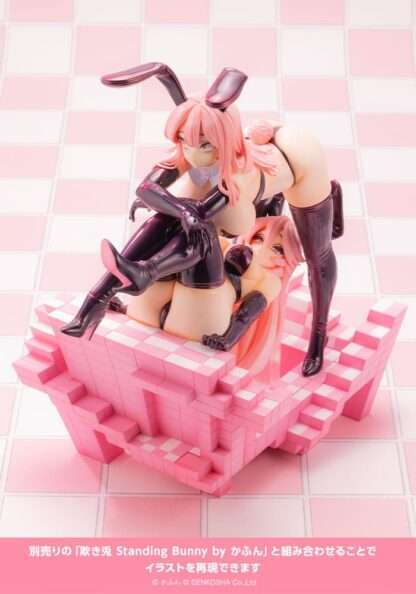 Original Character Trick Bunnies PVC Statue 1/7 Sitting Bunny Illustration by Kafun 24 cm – Bild 19