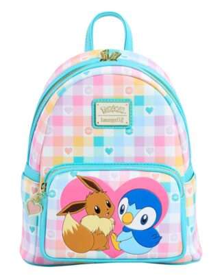 Pokemon by Loungefly Mini Rucksack Piplup and Eevee