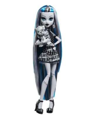 Monster High Reel Drama Puppe Frankie Stein Frankie Stein in Schwarzweiß