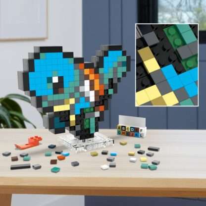 Pokémon MEGA Bauset Schiggy Pixel Art – Bild 3