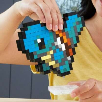 Pokémon MEGA Bauset Schiggy Pixel Art – Bild 4