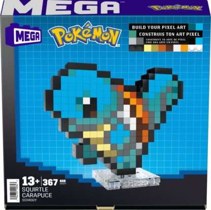 Pokémon MEGA Bauset Schiggy Pixel Art – Bild 7