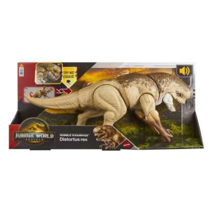 Jurassic World: Rebirth Actionfigur Rumble N Rampage Distortus Rex – Bild 6