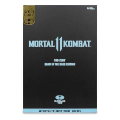 Mortal Kombat Actionfigur Glow in the Dark Edition Sub-Zero (Gold Label) 18 cm – Bild 8