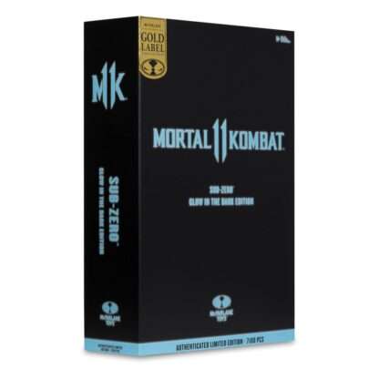 Mortal Kombat Actionfigur Glow in the Dark Edition Sub-Zero (Gold Label) 18 cm – Bild 9