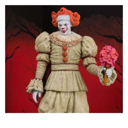 It: Welcome to Derry Movie Maniacs PVC Statue Pennywise (Flashback) (Gold Label) 16 cm – Bild 4